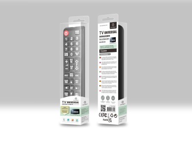 Control remoto de TV Techancy TU2405, alcance inalámbrico de 8 m, compatible con televisores Sa