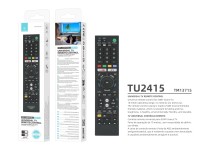 Techancy TV Remote Control TU2415, Compatible with Sony TVs, Automatic Pairing Without Configuration Techancy TV Remote Control TU2415, Compatible with Sony TVs, Automatic Pairing Without Configuration