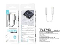 Techancy Adaptador De Auscultadores TV3743, Lightning Para 3,5 Mm, Compatível Com Ip8-14, Ipad, Lig Techancy Adaptador De Auscultadores TV3743, Lightning Para 3,5 Mm, Compatível Com Ip8-14, Ipad, Lig