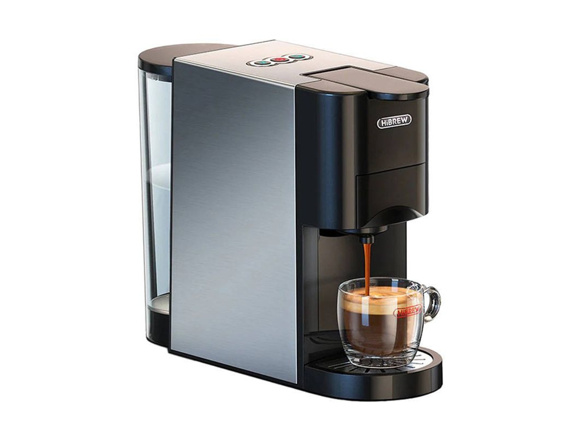 Cafetera de cápsulas 4 en 1 1450W HiBREW H3A