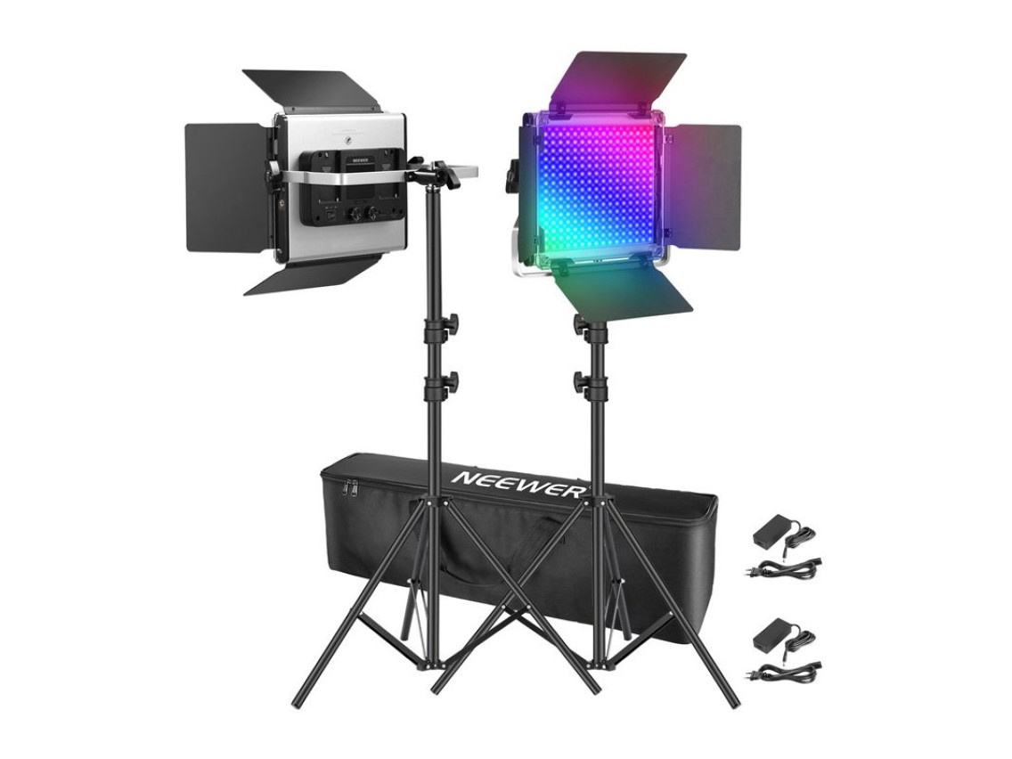 Lâmpada LED Neewer 2×660 PRO II RGB 2×200CM