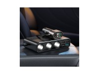 Carregador veicular Joyroom JR-CL06 9 em 1, 154 W, 5 portas USB-A / USB-C / 3 tomadas para isqueiro, Carregador veicular Joyroom JR-CL06 9 em 1, 154 W, 5 portas USB-A / USB-C / 3 tomadas para isqueiro,