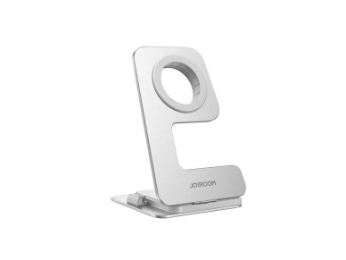 Joyroom JR-W18 inductive charger for smartwatches - silver Joyroom JR-W18 inductive charger for smartwatches - silver