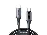 Joyroom S-A60 StarTalk 100W USB-C - Cable USB-C de 1,2 m - Negro