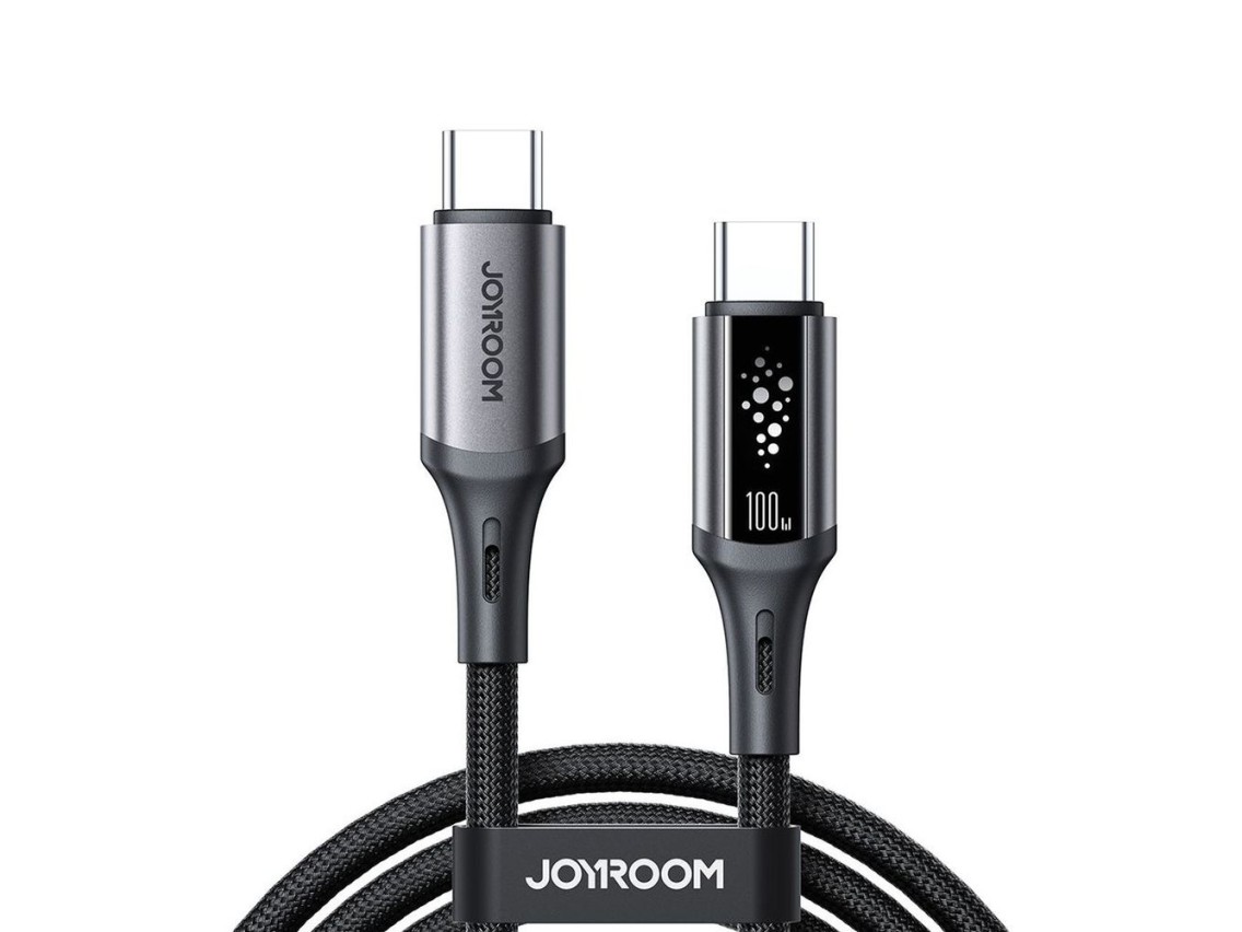 Joyroom S-A60 StarTalk 100W USB-C - USB-C Cable 1.2m - Black