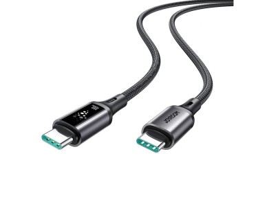 Joyroom S-A60 StarTalk 100W USB-C - Cable USB-C de 1,2 m - Negro