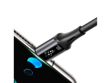 Joyroom S-A60 StarTalk 100W USB-C - Cable USB-C de 1,2 m - Negro