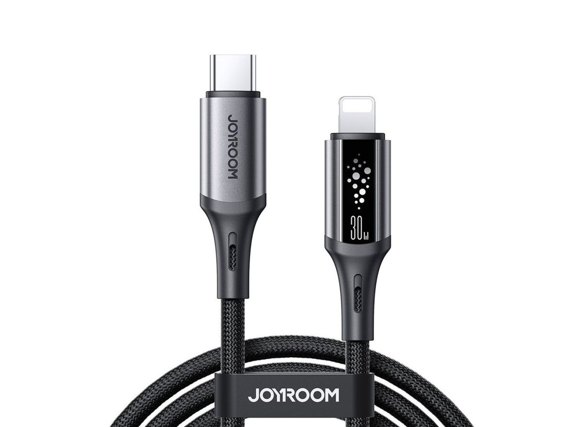Joyroom S-A60 StarTalk 30W USB-C- Lightning cable 1.2m - black