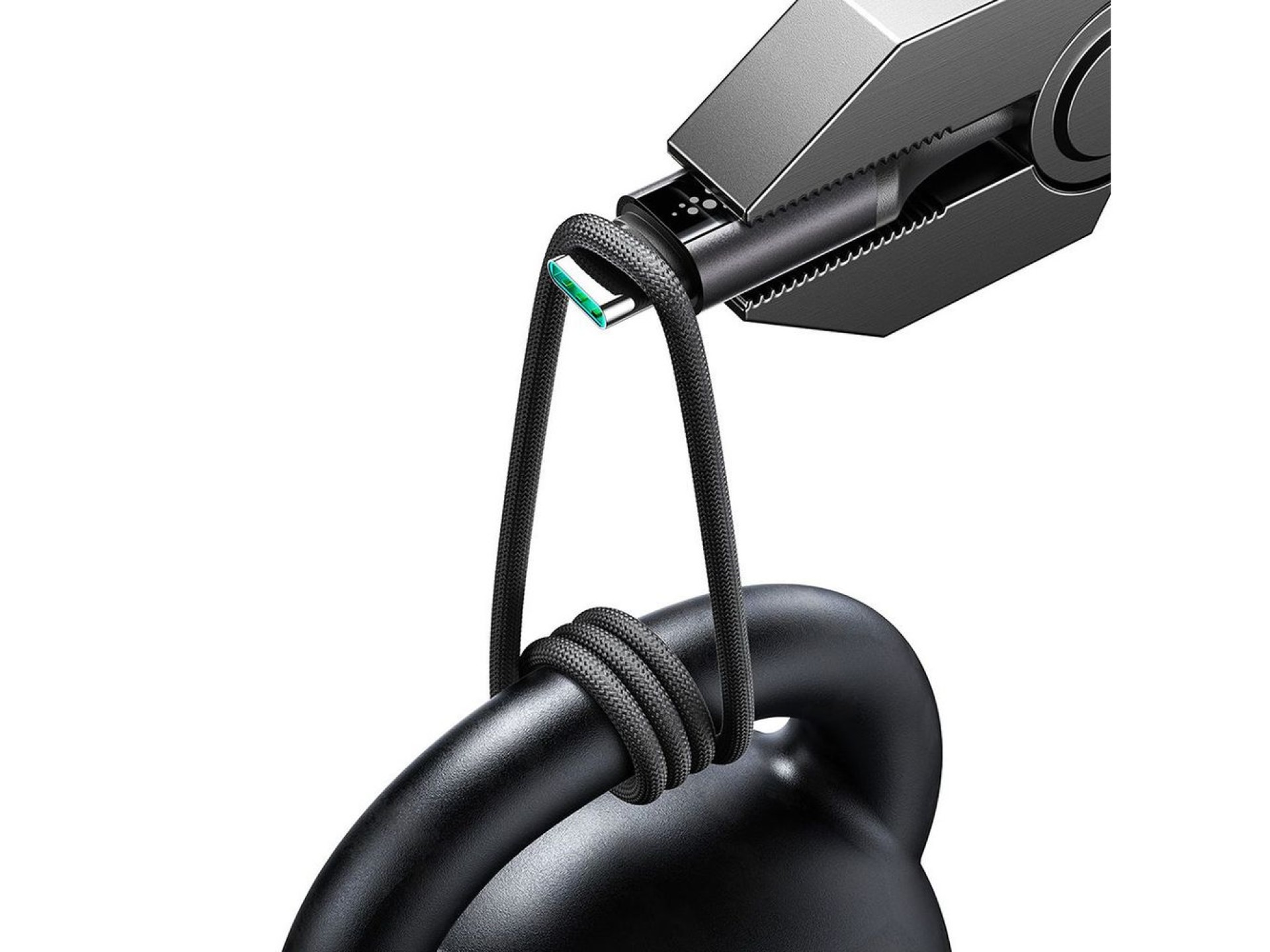 Cabo Joyroom S-A60 StarTalk 3A USB-A para USB-C de 1,2 m - preto