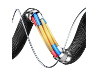 Cable USB-A Joyroom S-A60 StarTalk 3A - Lightning de 1,2 m - negro Cable USB-A Joyroom S-A60 StarTalk 3A - Lightning de 1,2 m - negro