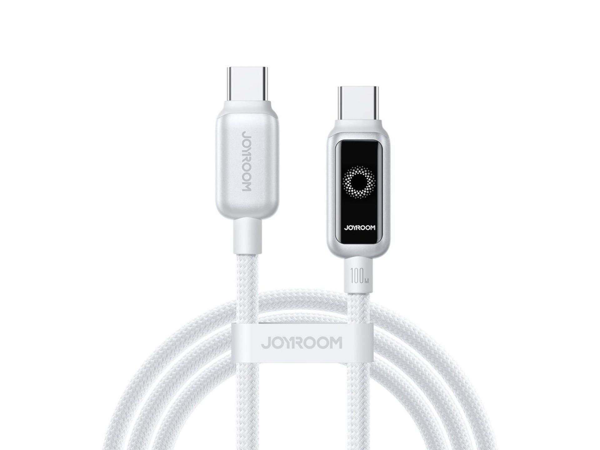 Joyroom S-A55 StarFlight 100W USB-C - USB-C Cable 1.2m - White