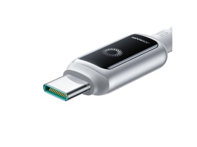 Joyroom S-A55 StarFlight 100W USB-C - Cable USB-C de 1,2 m - Blanco