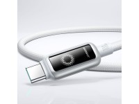 Joyroom S-A55 StarFlight 100W USB-C - USB-C Cable 1.2m - White