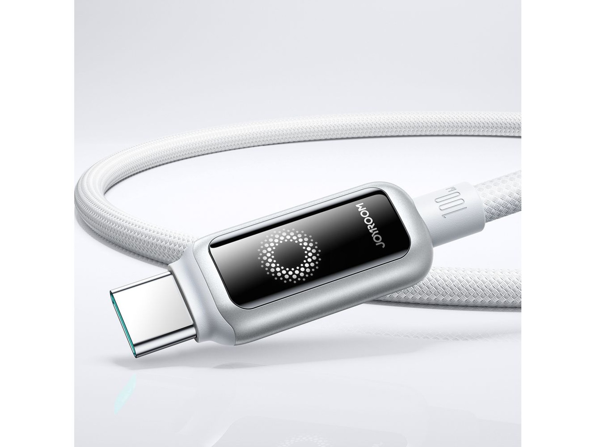 Joyroom S-A55 StarFlight 100W USB-C - USB-C Cable 1.2m - White