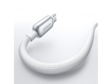 Joyroom S-A55 StarFlight 100W USB-C - Cable USB-C de 1,2 m - Blanco