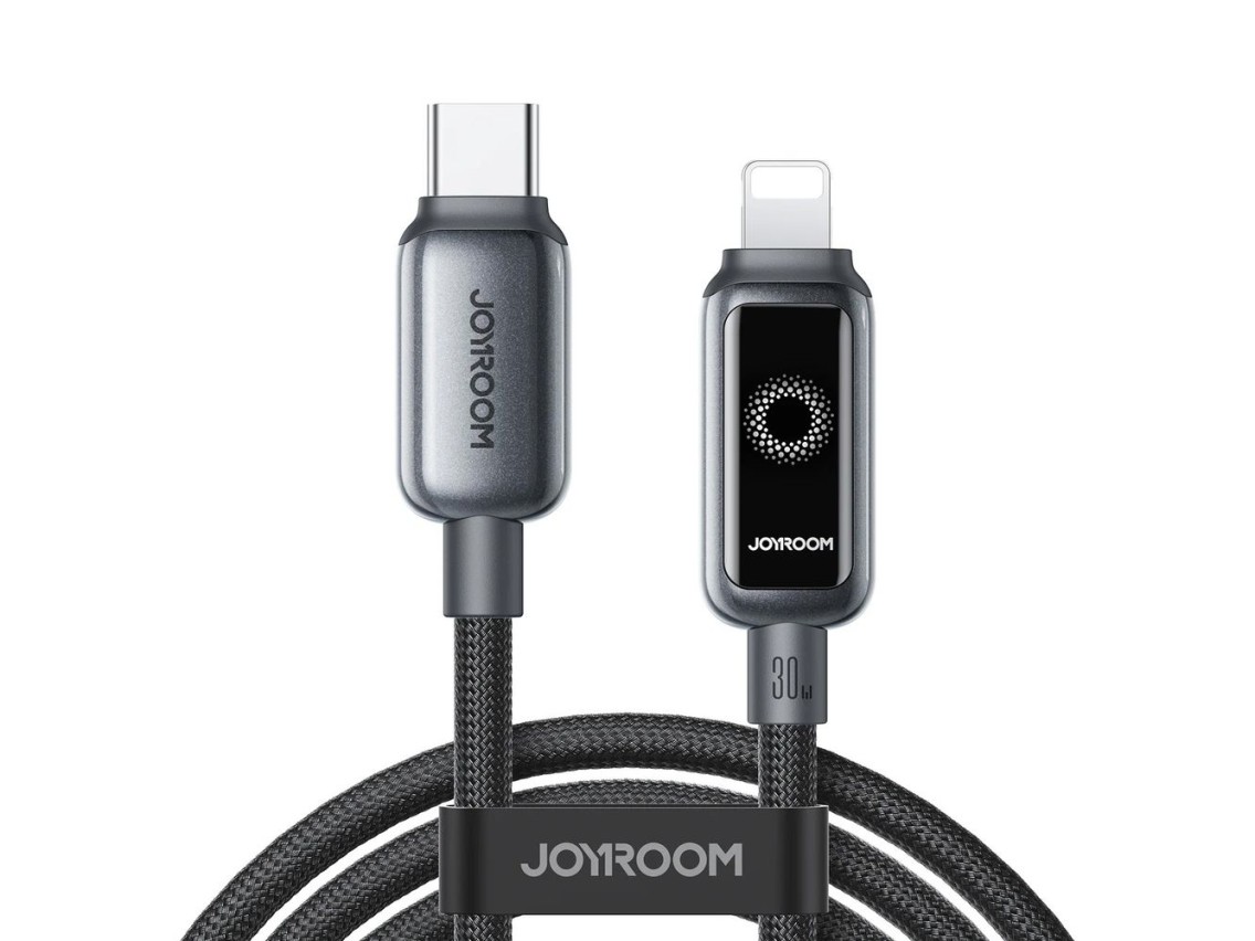 Joyroom S-A55 StarFlight 30W USB-C - Lightning cable 1.2m - black