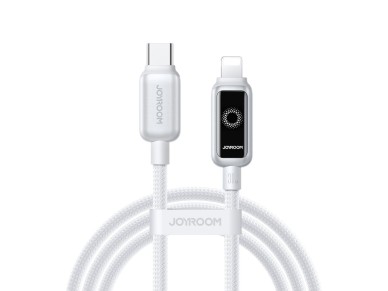 Joyroom S-A55 StarFlight 30W USB-C - Lightning cable 1.2m - white Joyroom S-A55 StarFlight 30W USB-C - Lightning cable 1.2m - white