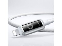 Joyroom S-A55 StarFlight 30W USB-C - Lightning cable 1.2m - white Joyroom S-A55 StarFlight 30W USB-C - Lightning cable 1.2m - white