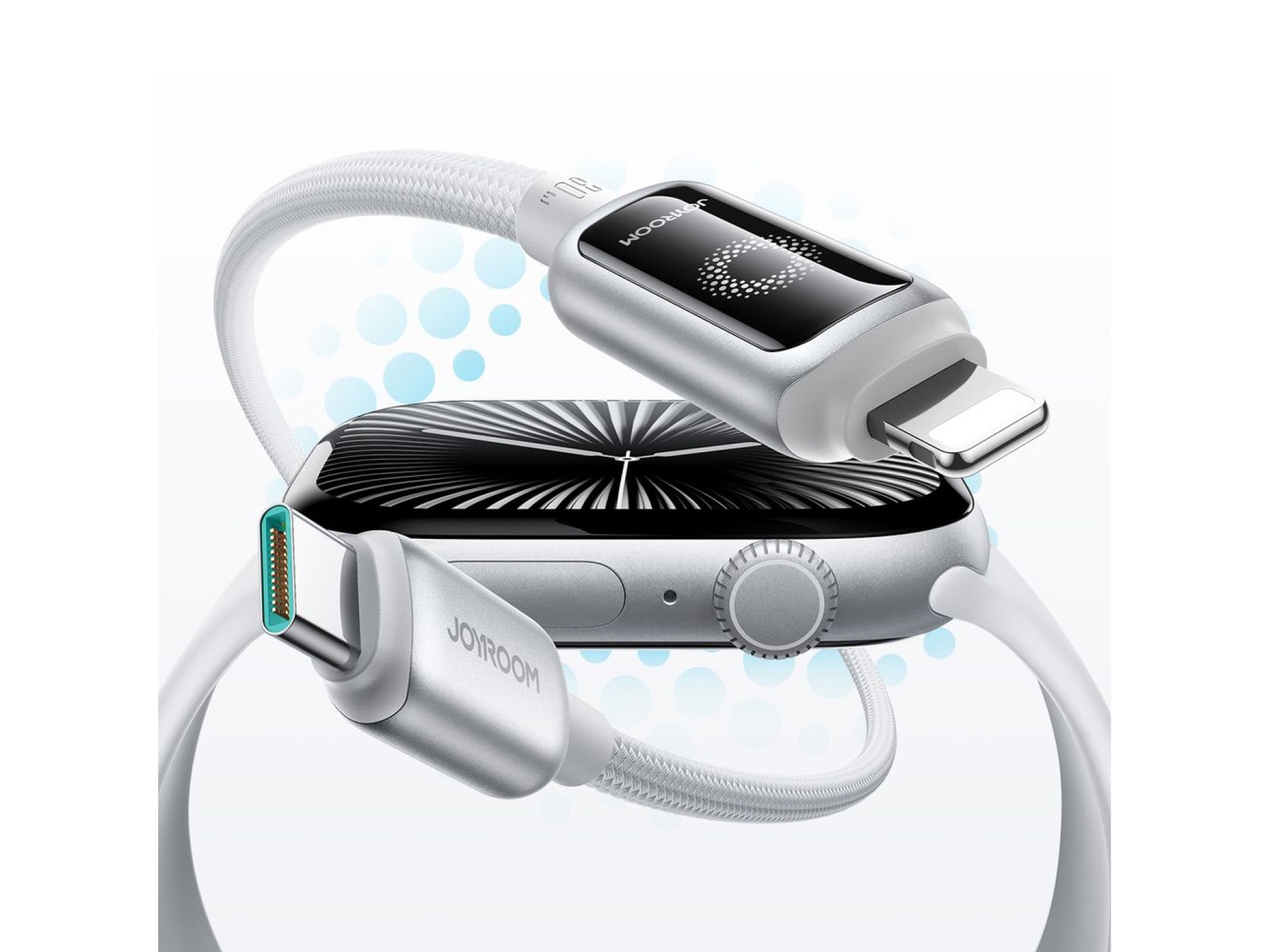 Joyroom S-A55 StarFlight 30W USB-C - Lightning cable 1.2m - white