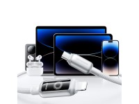 Joyroom S-A55 StarFlight 30W USB-C - Lightning cable 1.2m - white Joyroom S-A55 StarFlight 30W USB-C - Lightning cable 1.2m - white