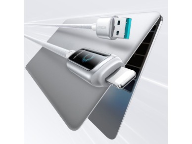 Joyroom S-A55 StarFlight 3A USB-A - Lightning cable 1.2m - white