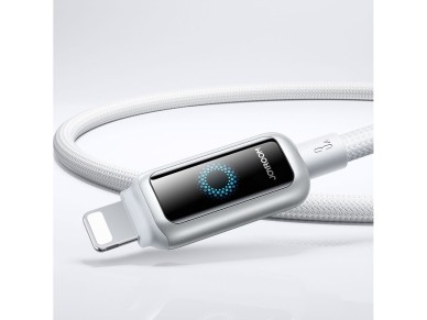 Joyroom S-A55 StarFlight 3A USB-A - Lightning cable 1.2m - white