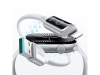 Cable USB-A Joyroom S-A55 StarFlight 3A - Lightning de 1,2 m - blanco