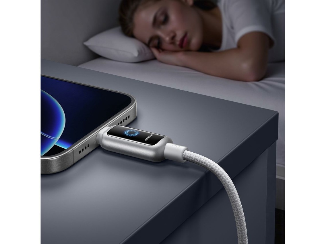 Joyroom S-A55 StarFlight 3A USB-A - Lightning cable 1.2m - white