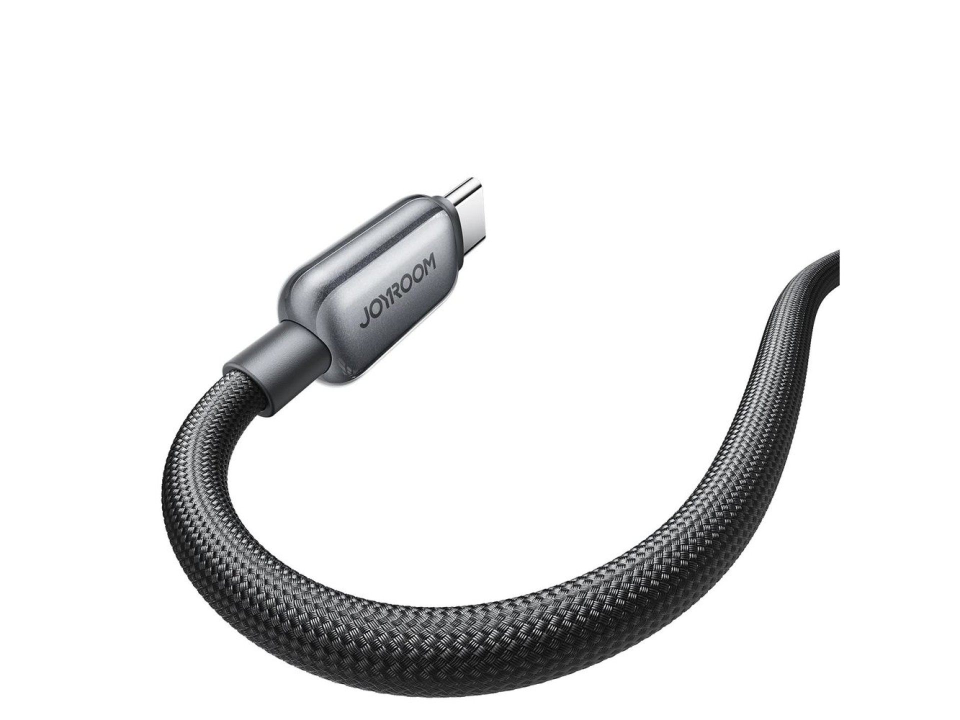 Cabo Joyroom S-A55 StarFlight 66W USB-A para USB-C de 1,2 m - preto