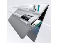 Cabo USB-A para USB-C Joyroom S-A55 StarFlight 66W de 1,2 m - Branco Cabo USB-A para USB-C Joyroom S-A55 StarFlight 66W de 1,2 m - Branco