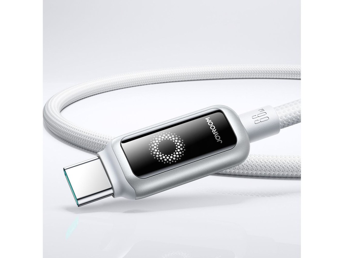 Joyroom S-A55 StarFlight 66W USB-A - USB-C Cable 1.2m - White