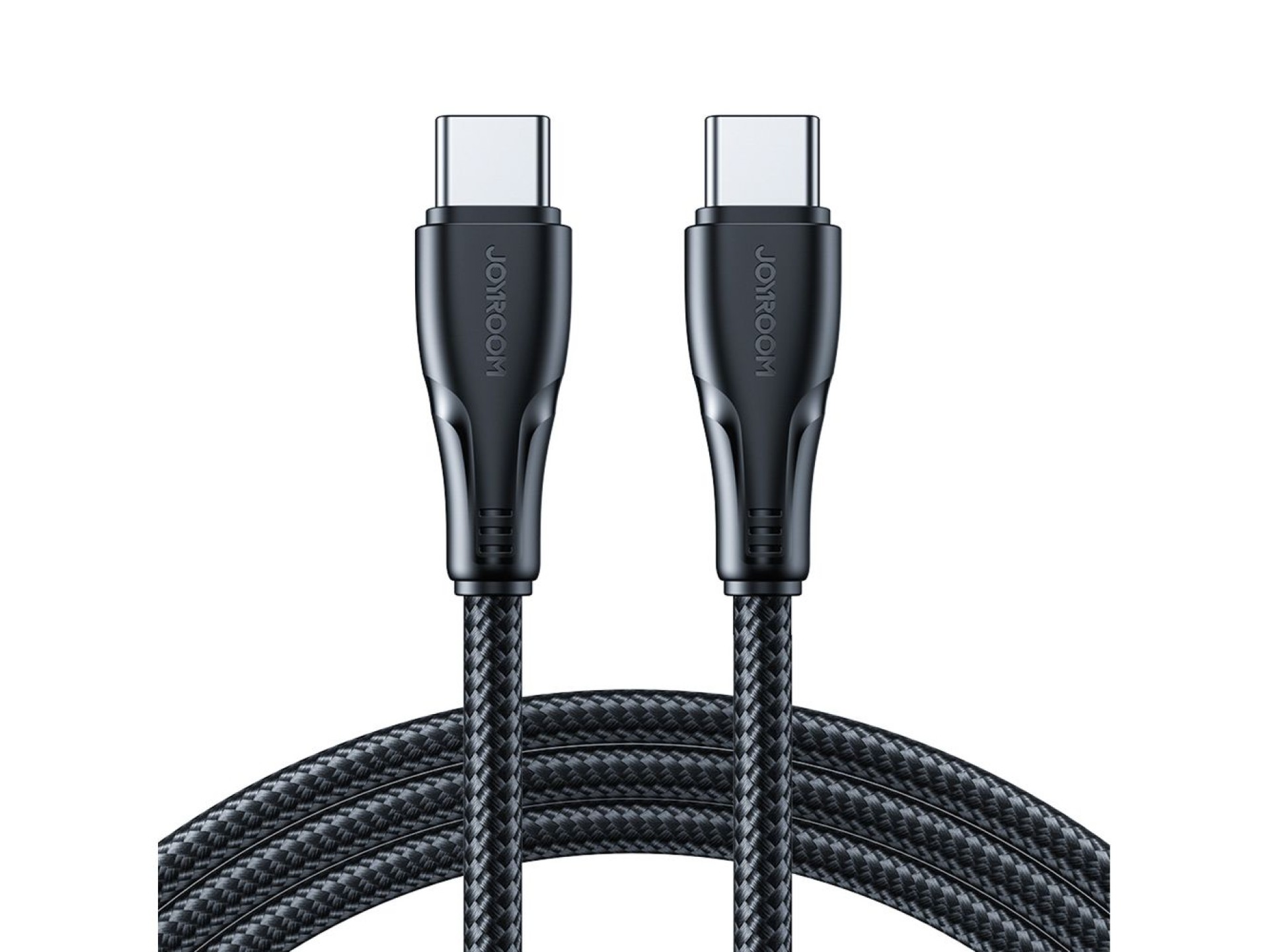 Cable Joyroom S-A11 Surpass 60W USB-C - USB-C 0,25 m - negro