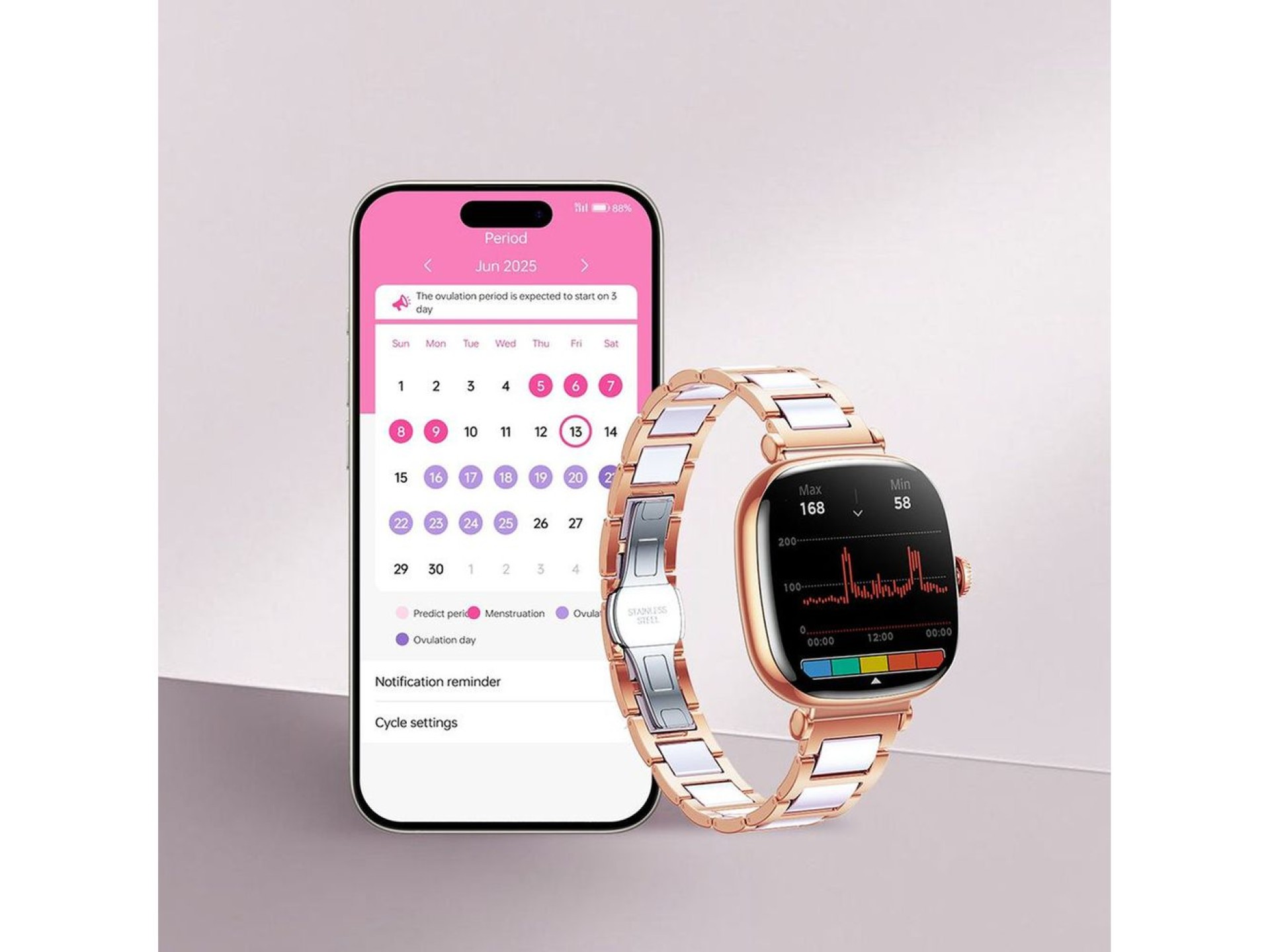 Joyroom Starlight JR-FS1 Smartwatch with Call Receiving Capability - Gold