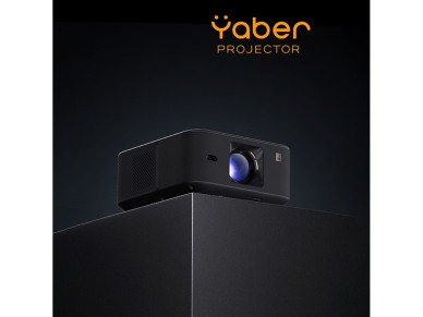 Projetor multim�dia Yaber K3 LCD FullHD 1080p com alto-falantes JBL - Preto