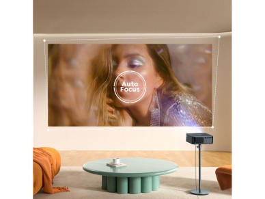 Projetor multim�dia Yaber K2s Pro LCD FullHD 1080p com alto-falantes e subwoofer JBL - Preto