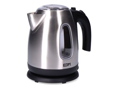 Water kettle 2200w 1,7l chrome edm