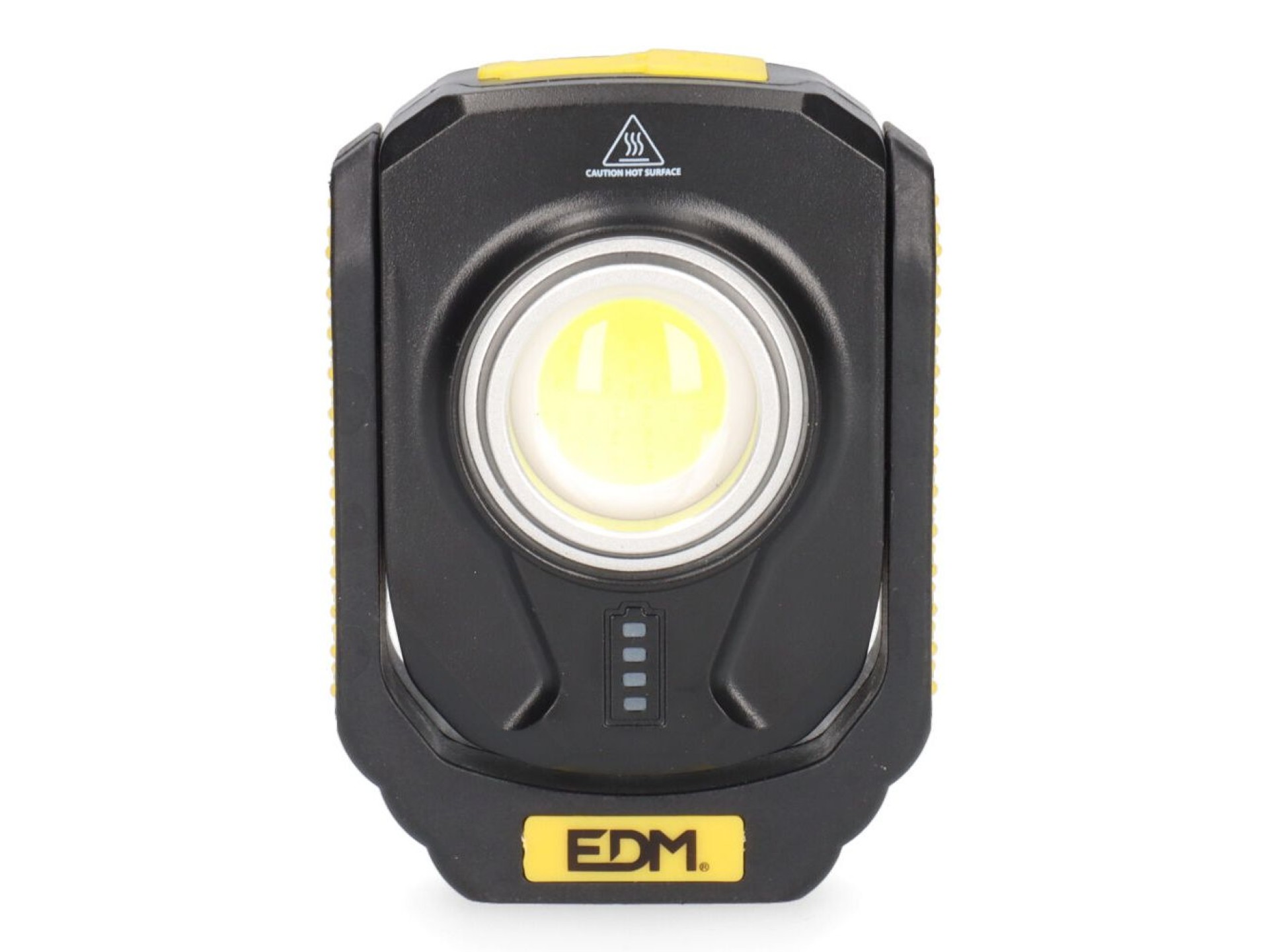 Linterna led compacta titan work 10w 900lm recargable, magnetica