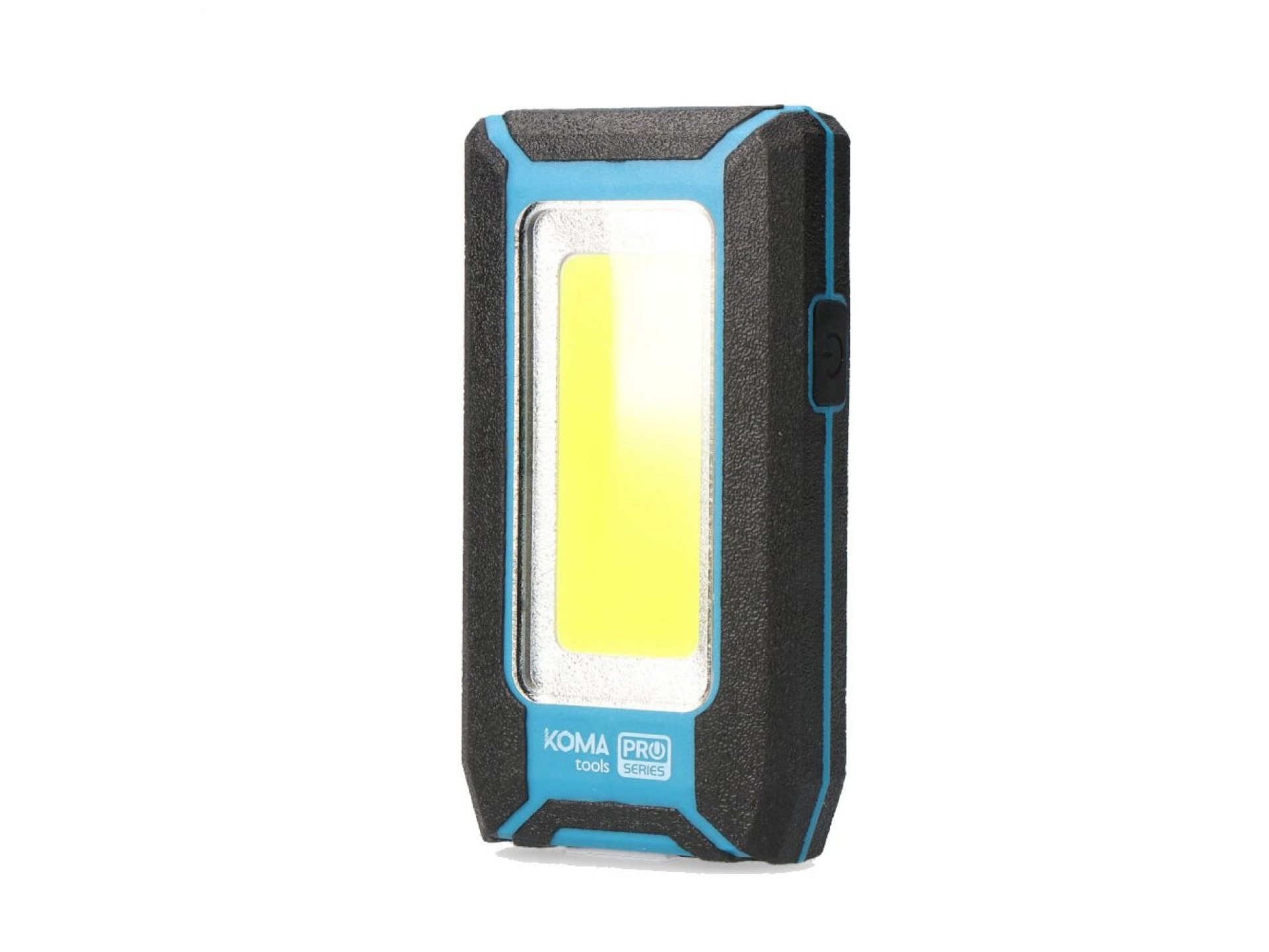 Linterna led cob 10 w 500 lm profesional, recargable, con gancho + iman funcion power bank 60 x 23 x