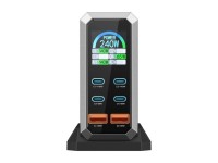 Blitzwolf BW-S31 2xUSB-A, 4xUSB-C, PD, 240W network charger. Blitzwolf BW-S31 2xUSB-A, 4xUSB-C, PD, 240W network charger.
