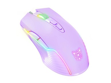 Rat�n para juegos con cable ONIKUMA RGB CW905 morado
