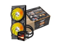 Refrigeración líquida para CPU DE240 (negra) Refrigeración líquida para CPU DE240 (negra)