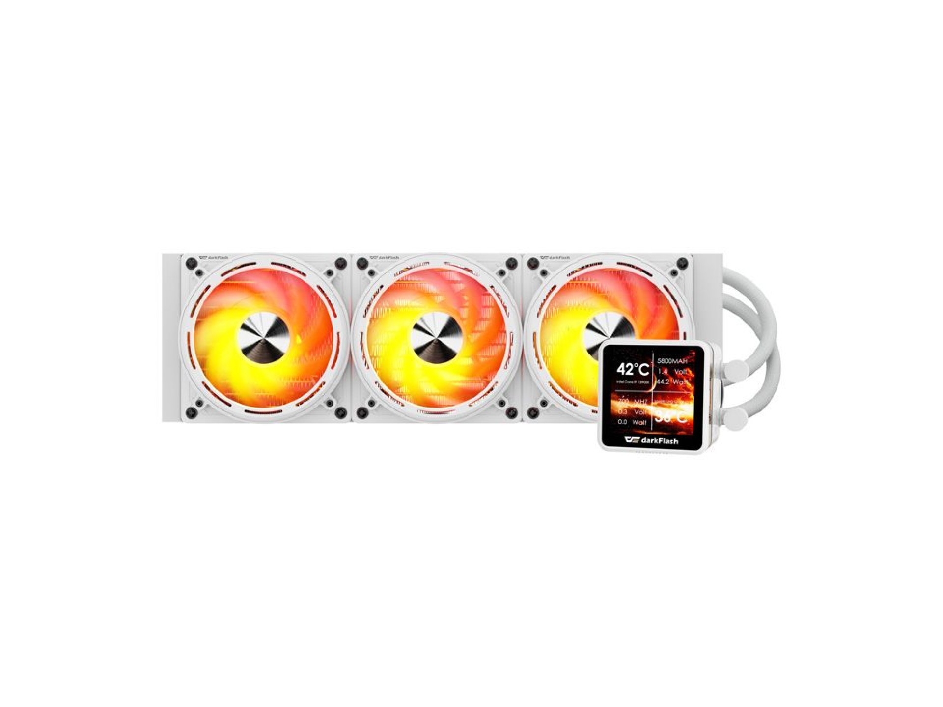 Water cooling for the processor DE360 (white)
