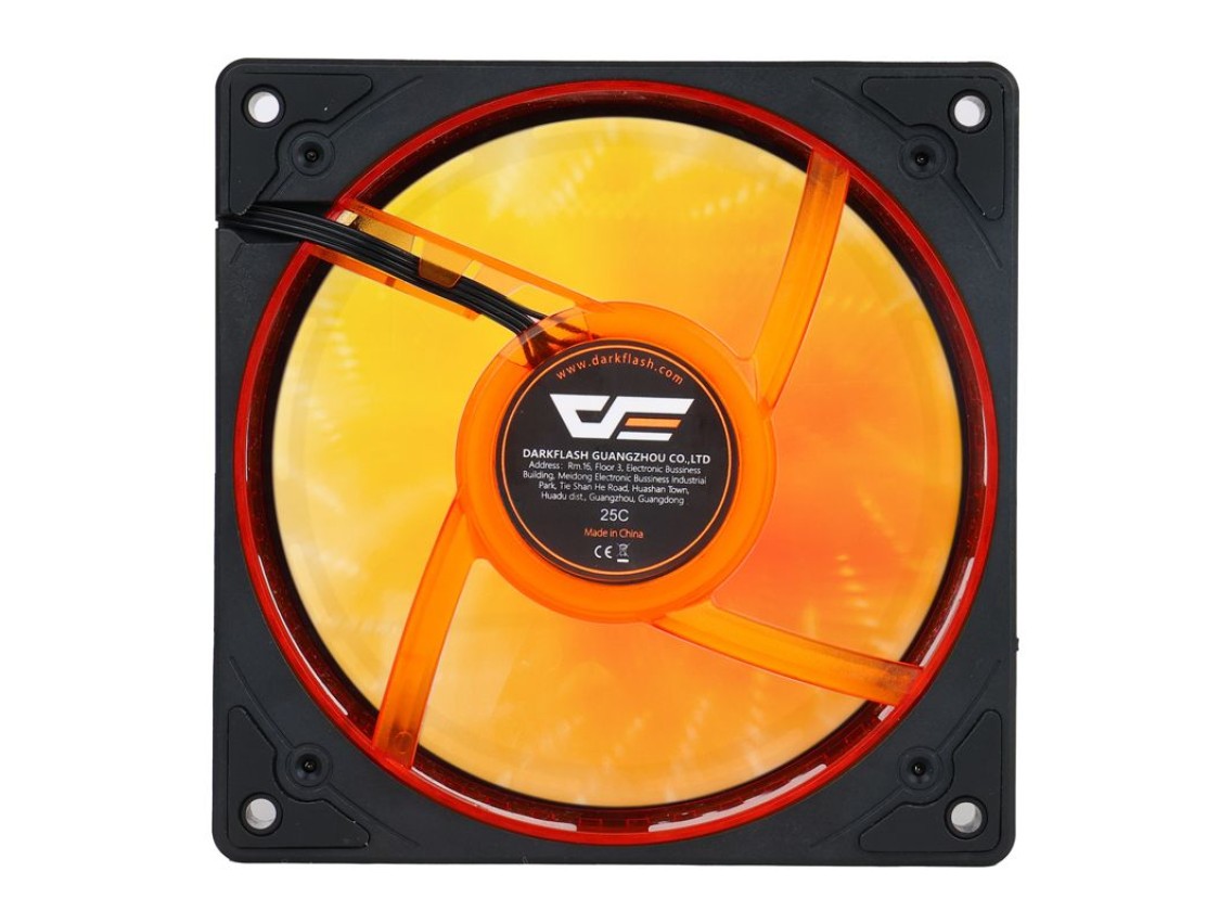 Ventilador de refrigeración Darkflash DE8 (negro)