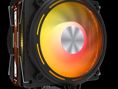 Resfriamento ativo para CPU Darkflash E400 PLUS (preto)