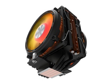 Resfriamento ativo para CPU Darkflash E400 PLUS (preto)