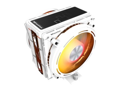 Resfriamento ativo para o processador Darkflash E400 PLUS (branco)