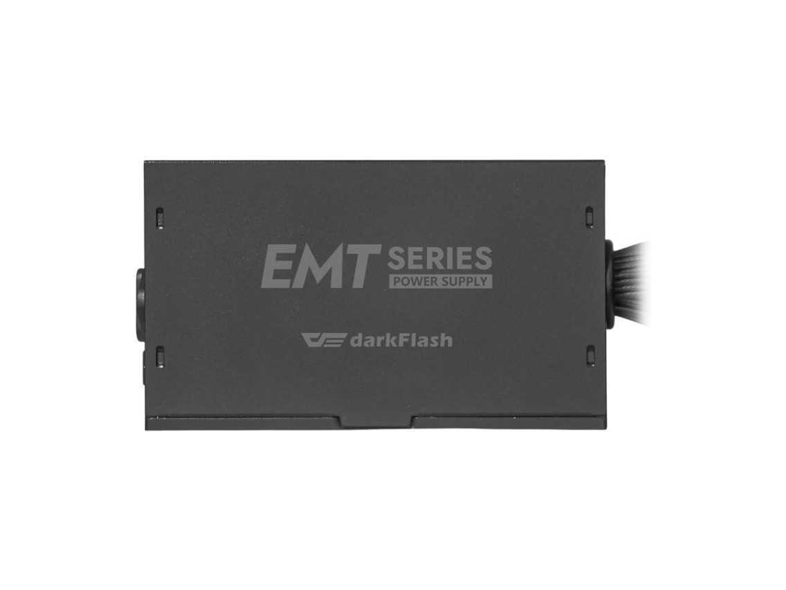 Fonte de alimentação para computador DarkFlash EMT650 (preta)
