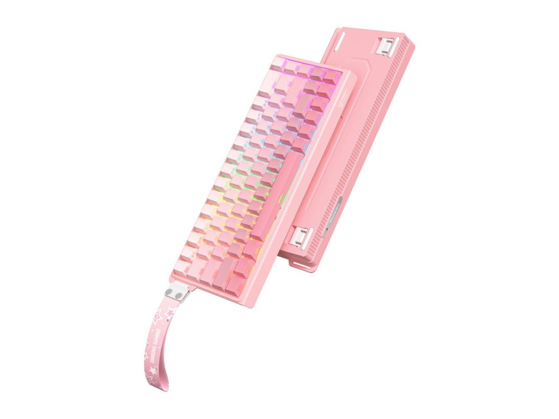 ONIKUMA G69 Keyboard (pink) (QWERTY)