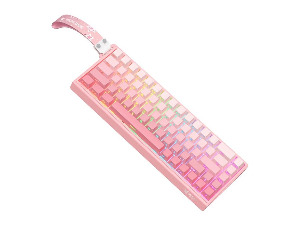 ONIKUMA G69 Keyboard (pink) (QWERTY)