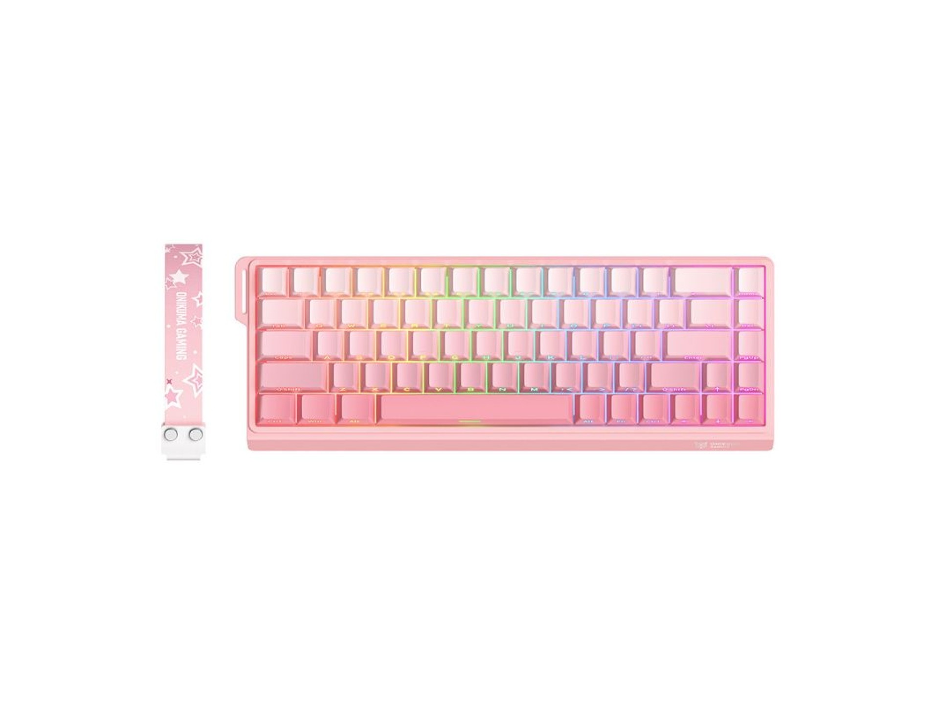 ONIKUMA G69 Keyboard (pink) (QWERTY)